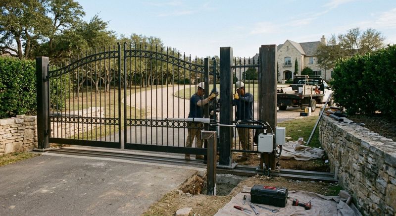 Car Gate Installation in Roswell, GA