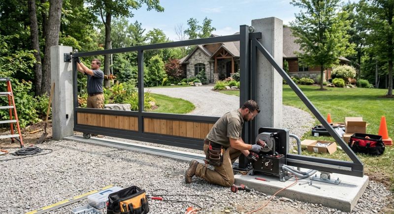 Electric Gate Installation in Rockville, MD