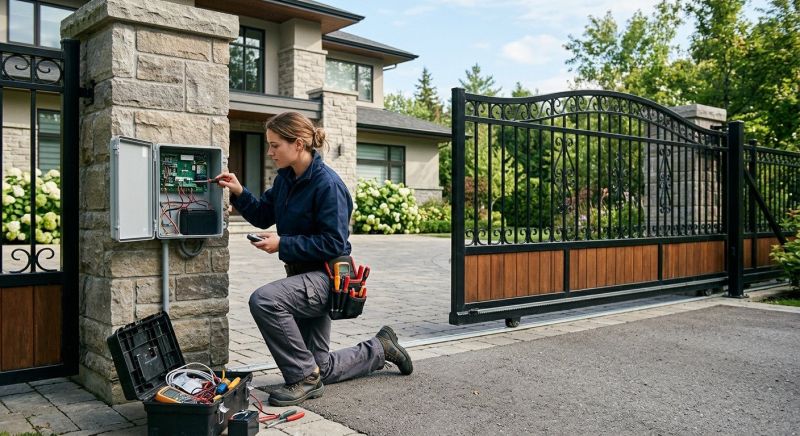 Electronic Gate Installation in Franklin, TN