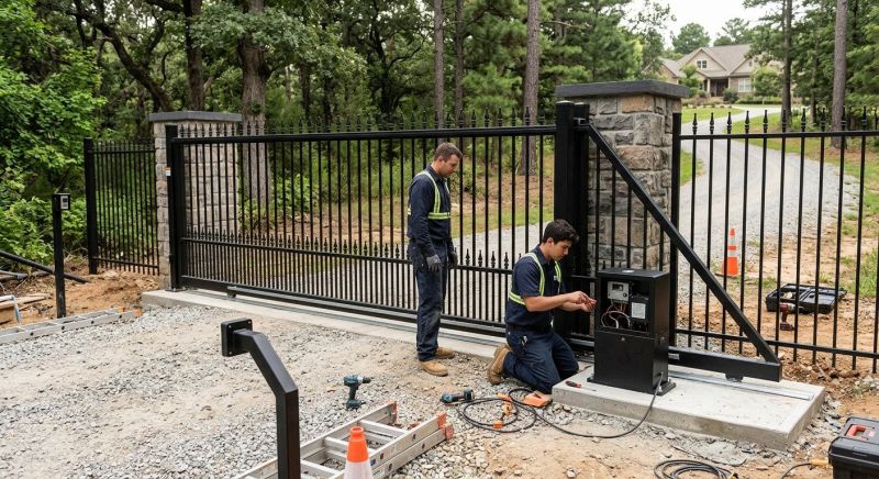 Gate Entry System Installation in Naperville, IL