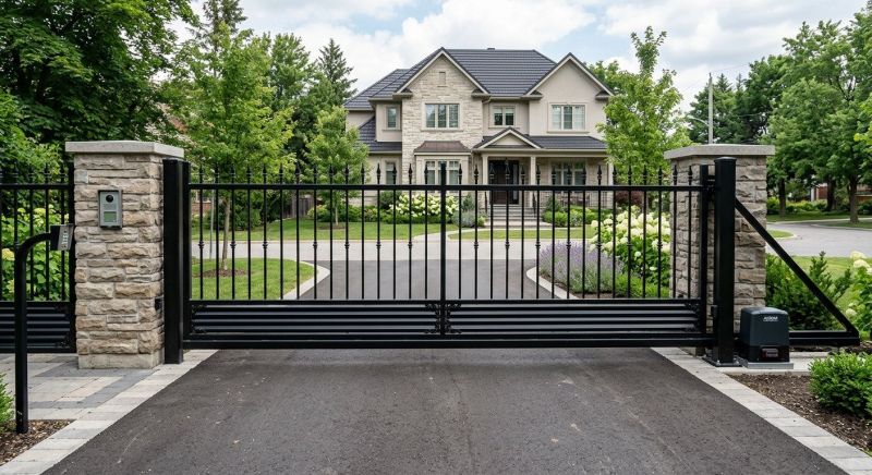 Main Gate Installation in Boca Raton, FL